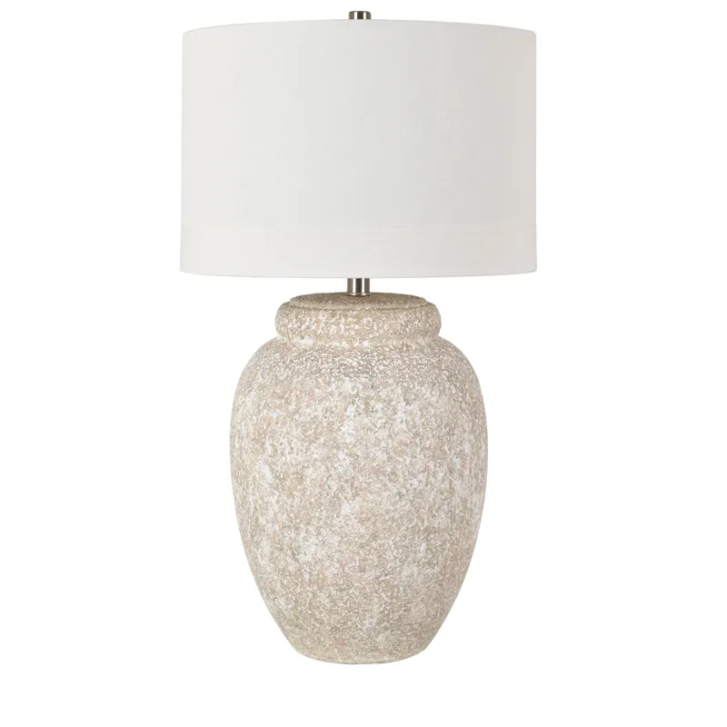 Dune Large Scale Textured Ceramic Table Lamp