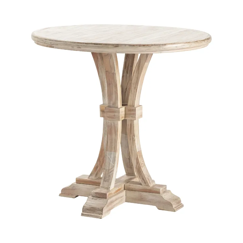 Bengal Manor Mango Wood Accent Table Silo