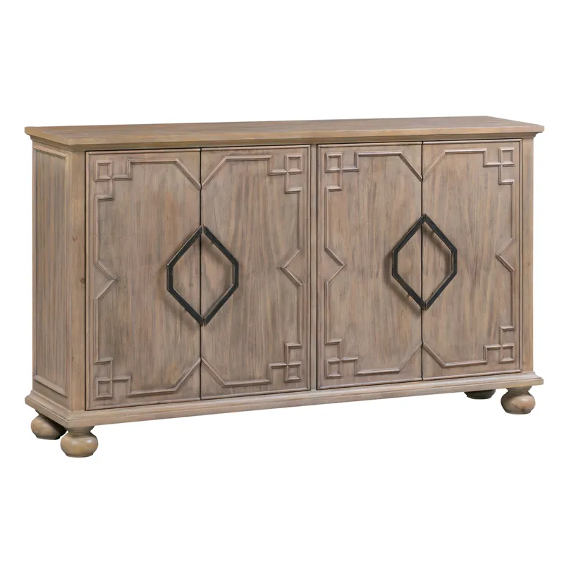 Hawthorne Estate 4 Door Raised Molding Sideboard