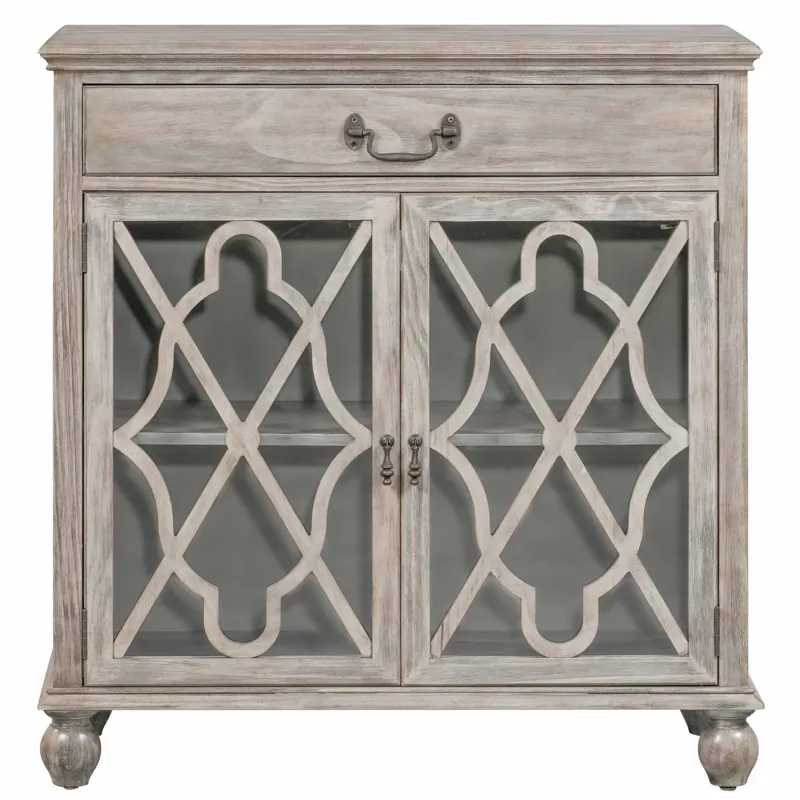 Hawthorne Estate 1 Drawer 2 Door Fretwork Sideboard