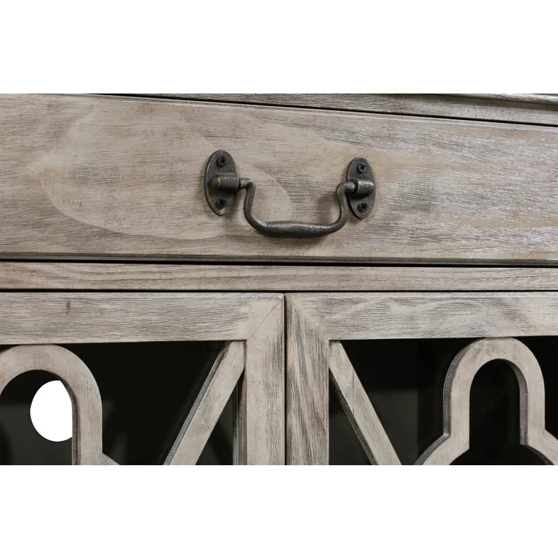 Hawthorne Estate 1 Drawer 2 Door Fretwork Sideboard