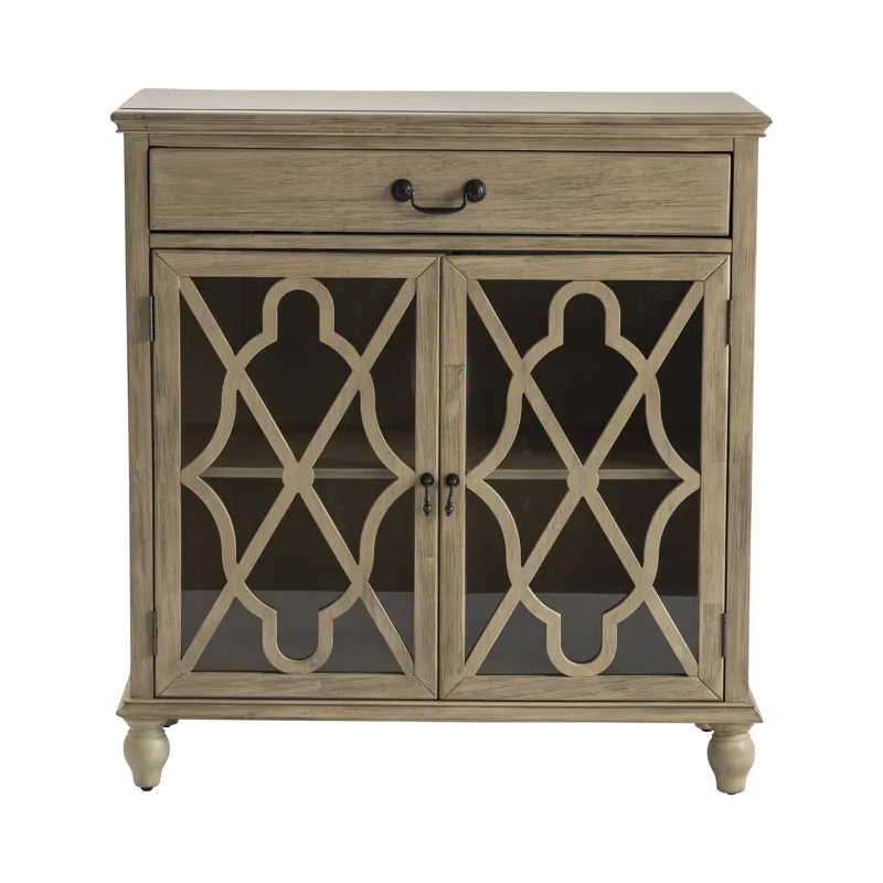 Hawthorne Estate 1 Drawer 2 Door Fretwork Sideboard Silo