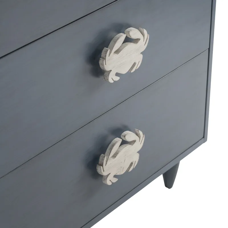 3 Drawer Blue Painted Cabinet