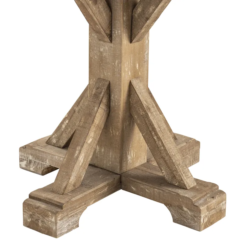 Sonoma Rustic Wood Large Accent Table Silo
