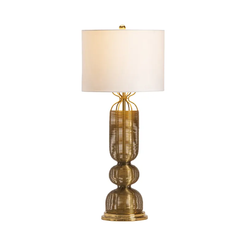 Hampton Wrapped Wire Table Lamp Silo