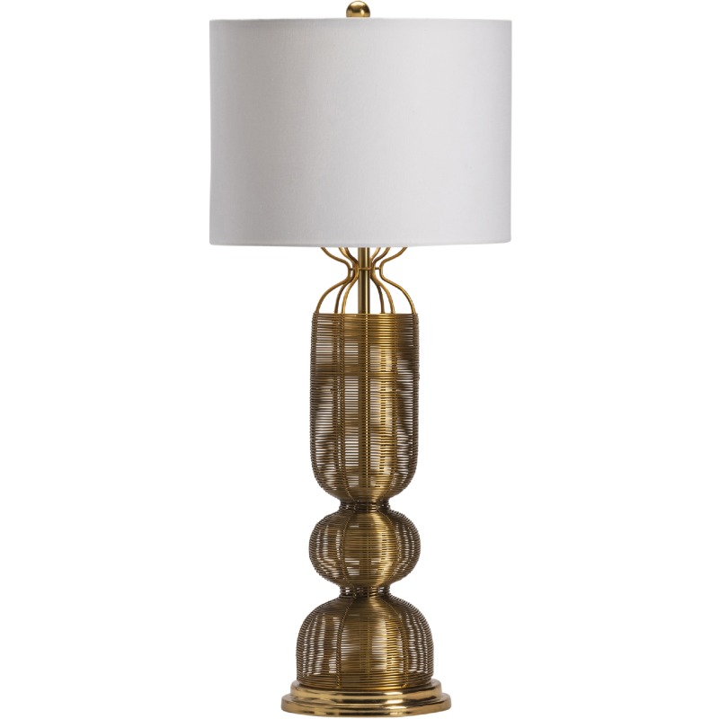 Hampton Wrapped Wire Table Lamp CVIDZA024 by Crestview Collection at