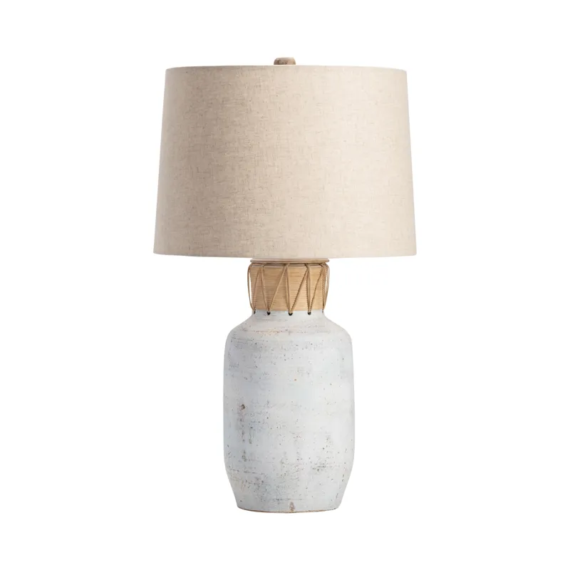 Isla Cane Wrapping Table Lamp Silo