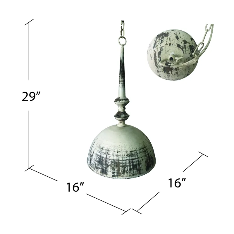 Large Dahlia Pendant Silo