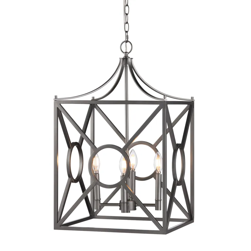 Fisk 4 Light Square Lantern