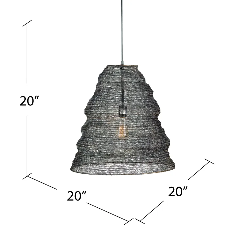 Large Link Pendant Silo