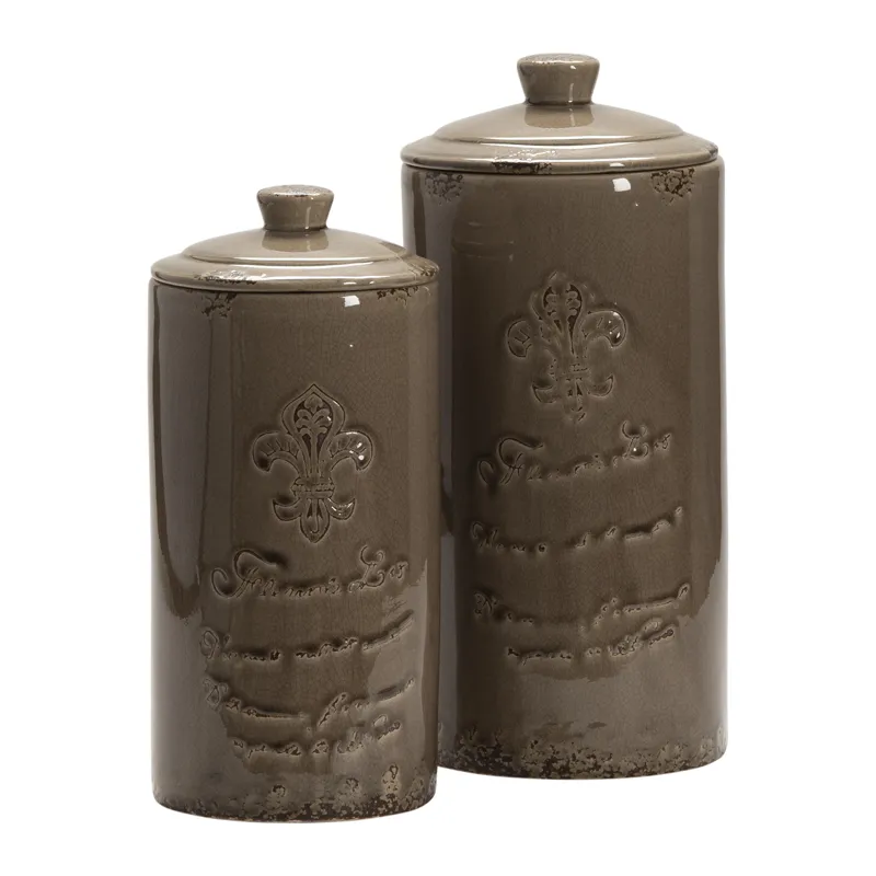 Lefler Lidded Vases Silo
