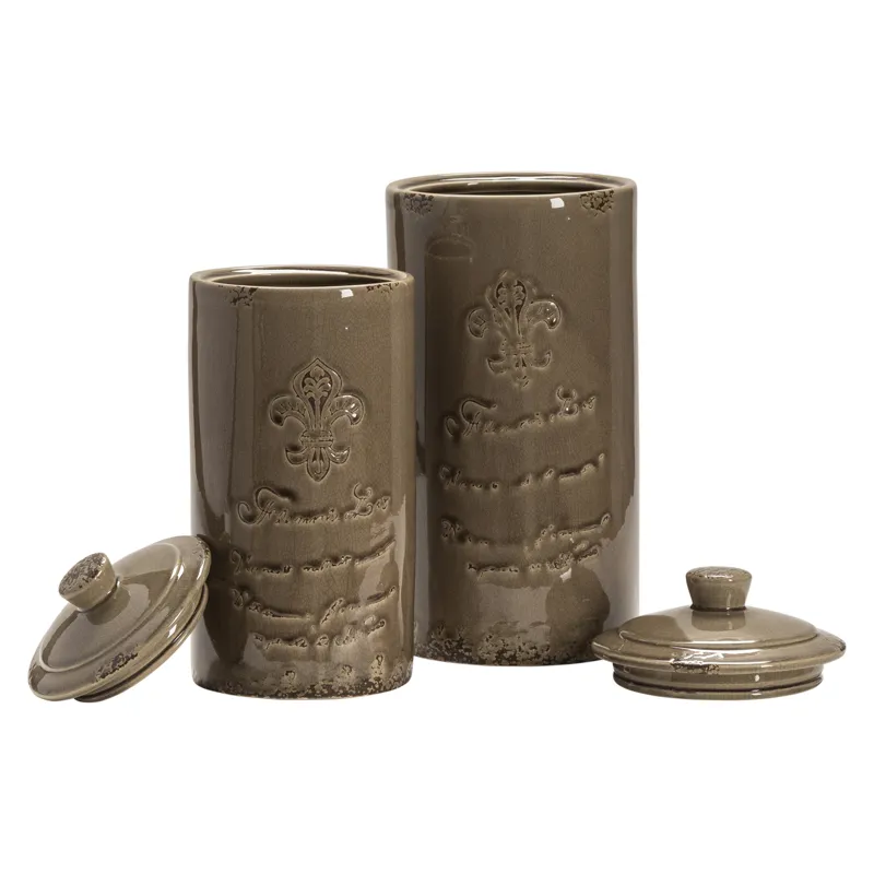 Lefler Lidded Vases Silo