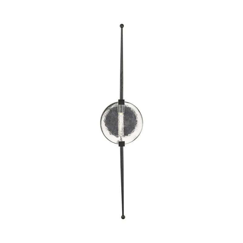 Skye Wall Sconce With Architectural Glass Diffuser Silo