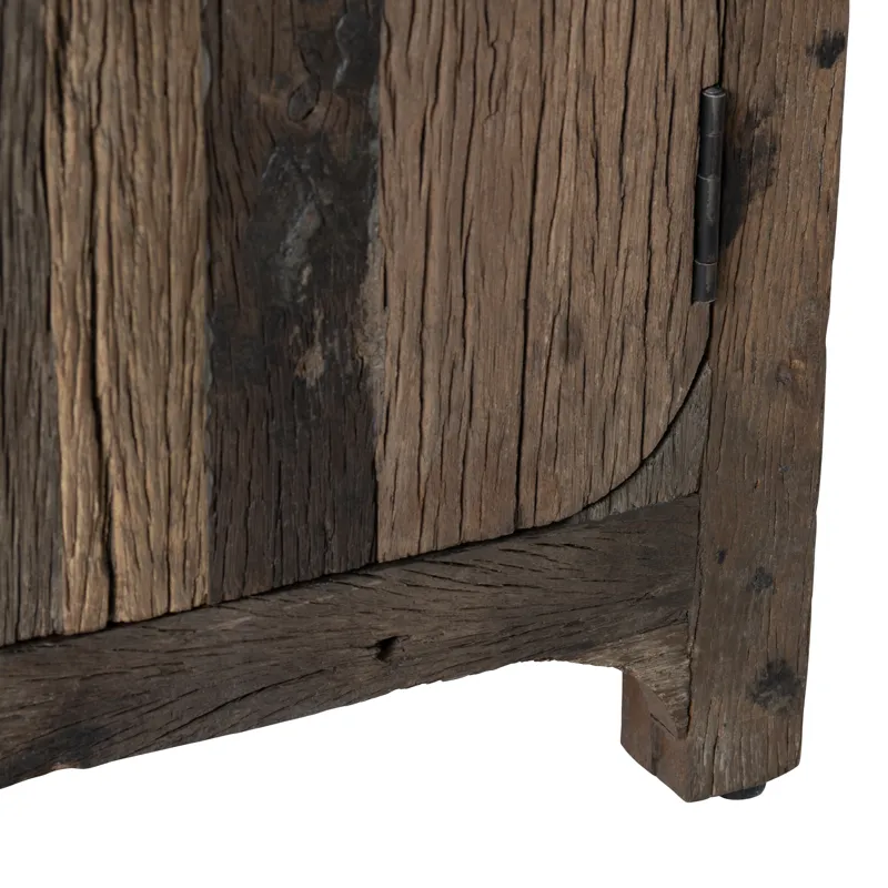 Reclaimed Wood 4-door Media Credenza/sideboard