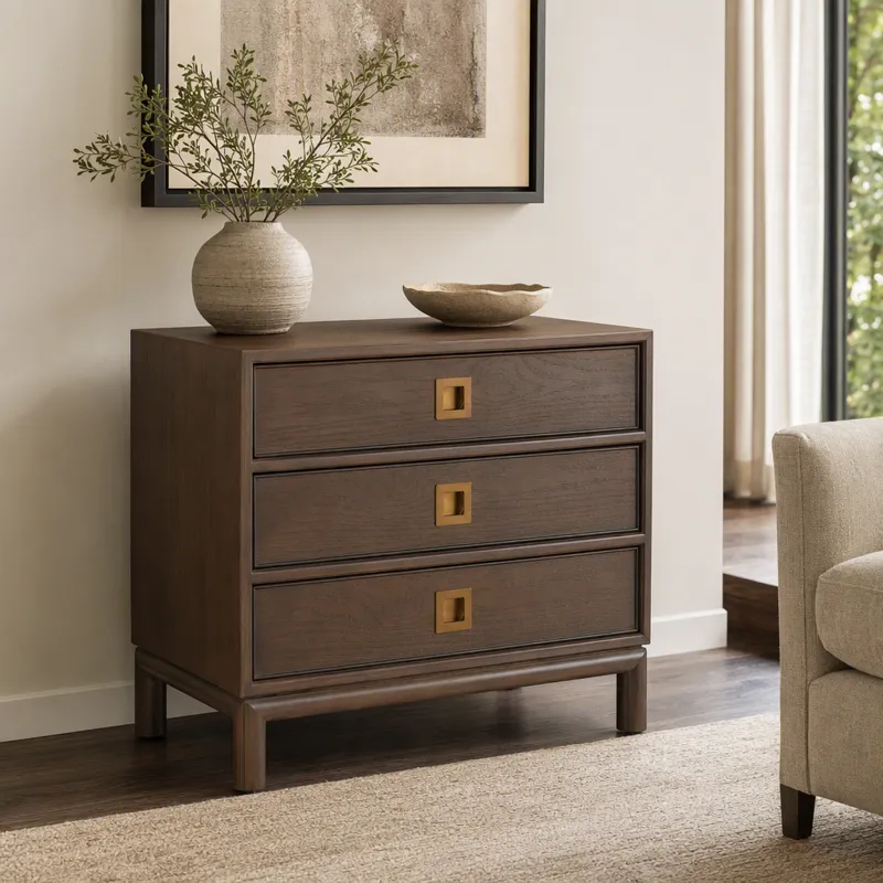 3 Drawer Accent Chest