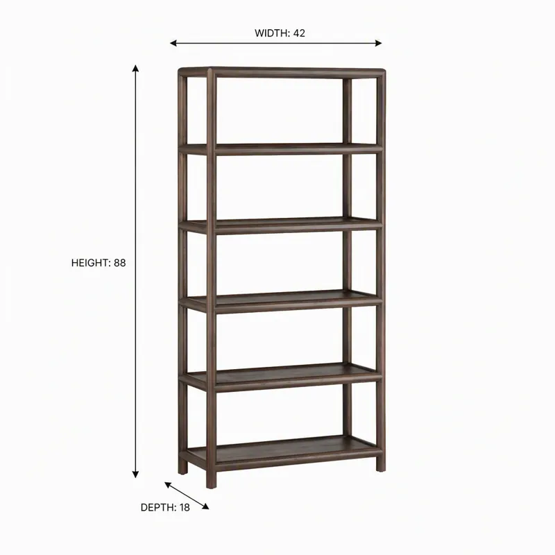 5-shelf Bookcase/etagere