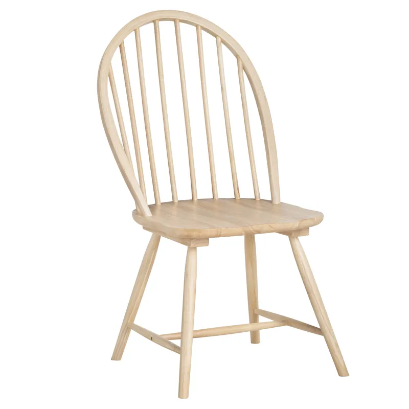 Set Of 2 Natural Dining Chairs