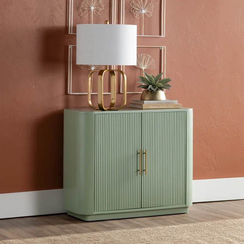 Metal Table Lamp With Linen Shade