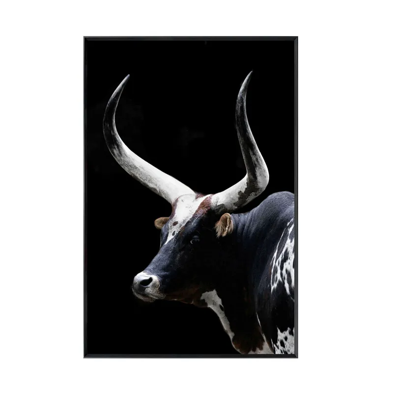 Midnight Horns Framed Print