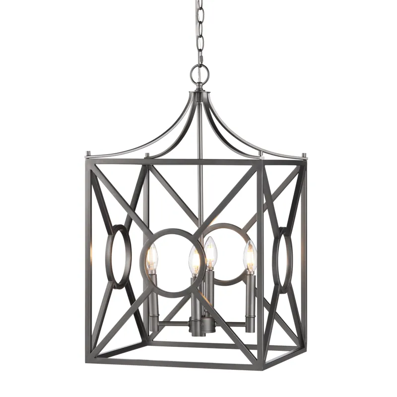 Fisk 4 Light Square Lantern