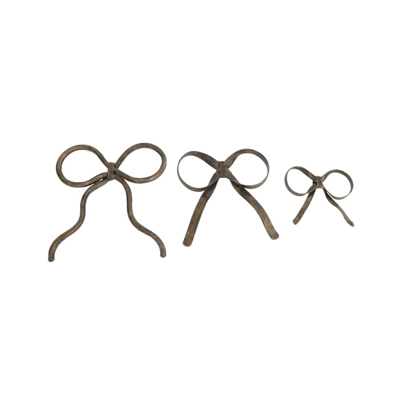 Kai 3-piece Decorative Metal Wall Bows