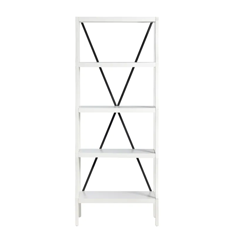 4 Shelf White Etagere/bookcase