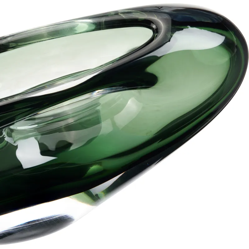Bellmere Small Green Glass Vase