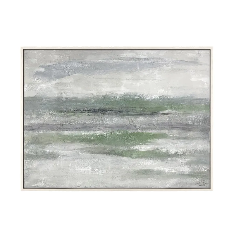 Parallel Views Framed Canvas Wall Art