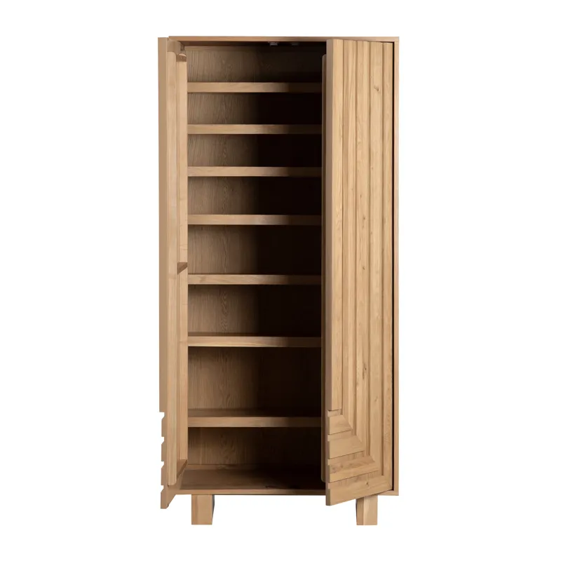 Two-door Tall Shoe Cabinet
