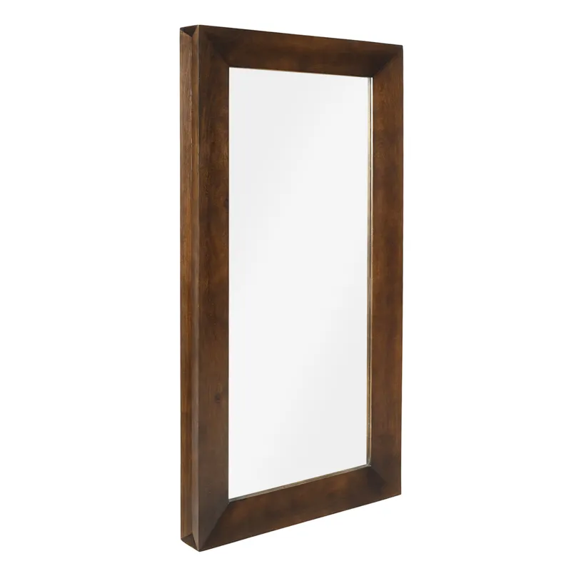 Atticus Rustic Wood Framed Full Length Mirror