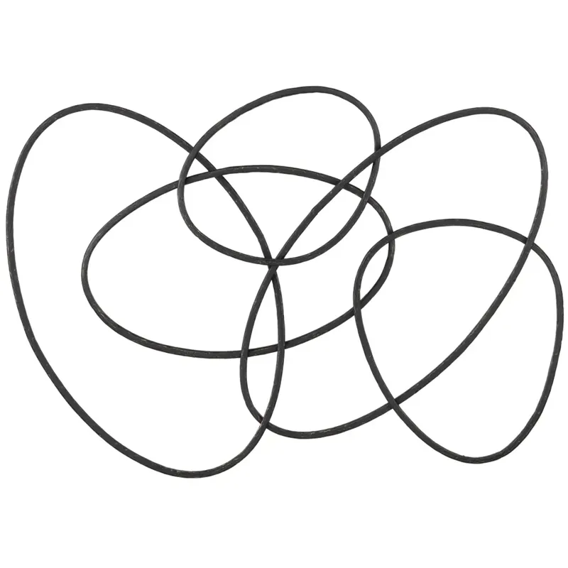 Interwoven 1 Modern Abstract Metal Wall Sculpture