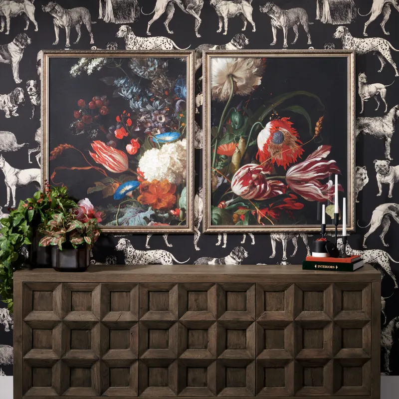 Gardens 2-piece Floral Framed Wall Art