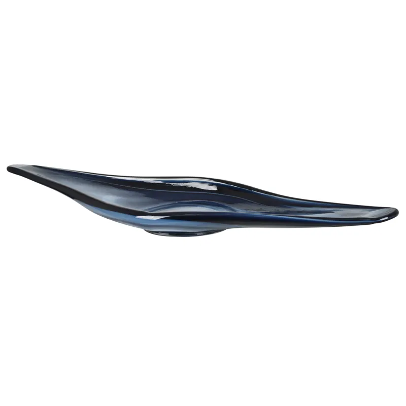 Wescott Blue Glass Decorative Tray