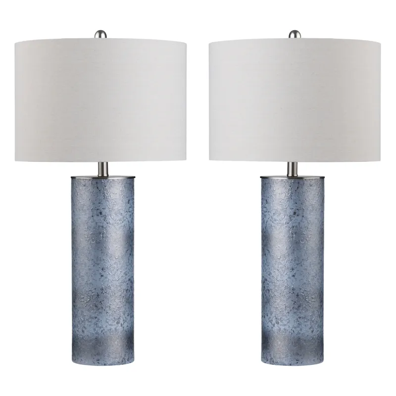 Set Of 2 Katz Cylinder Table Lamp