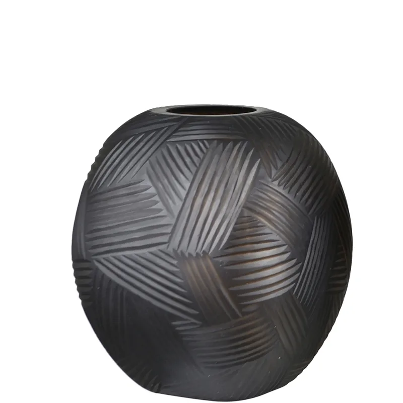 Novak Small Modern Glass Vase