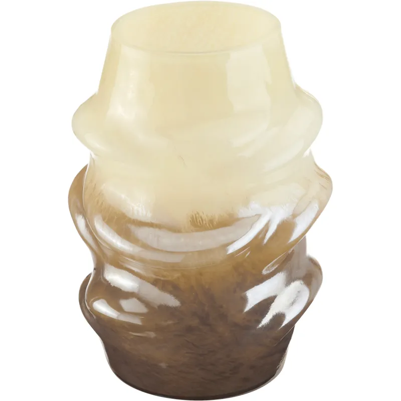Daxton Small Brown Glass Vase