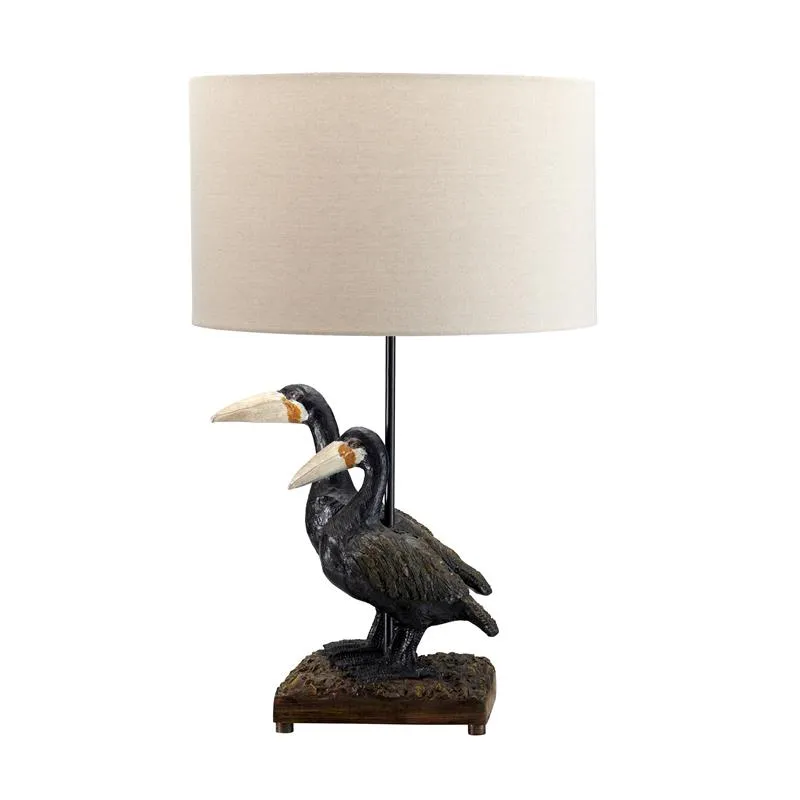 Twin Beaks Table Lamp