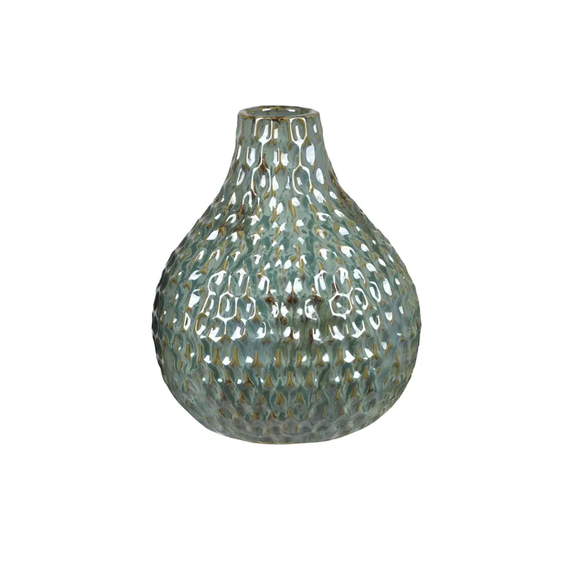 Novelle Small Green Ceramic Vase