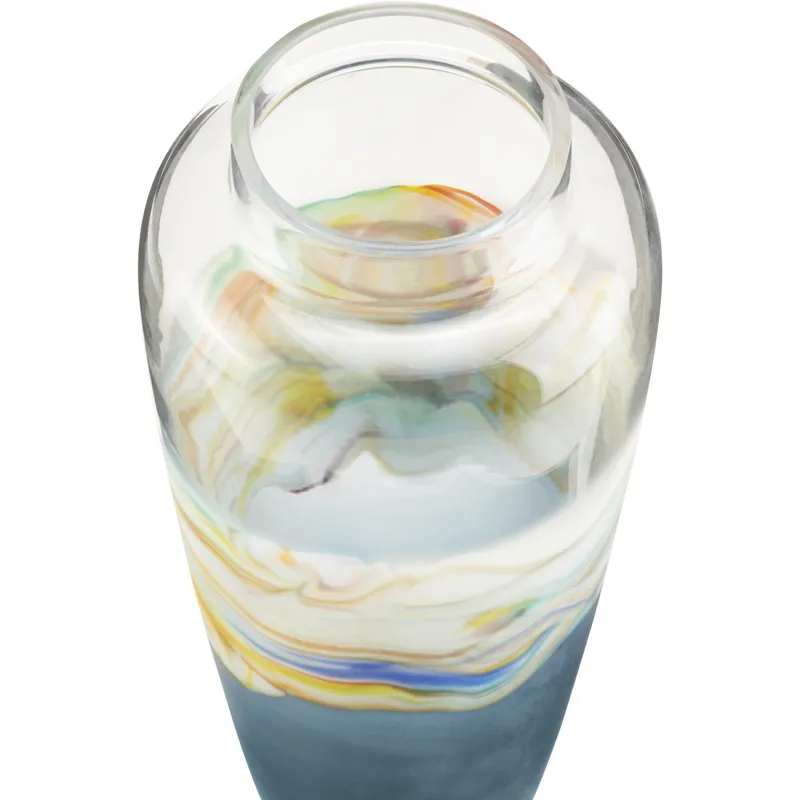Montebello Large Blue Glass Vase