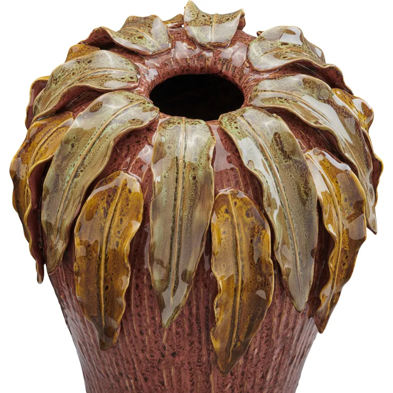 Daventry Small Brown Ceramic Vase