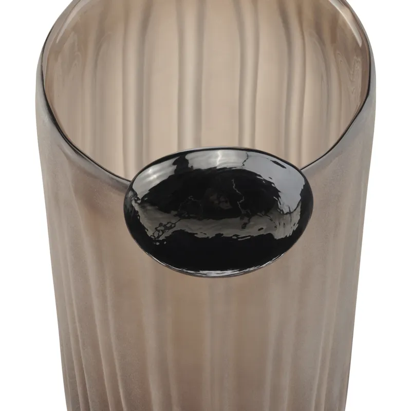 Farris Medium Brown Glass Vase