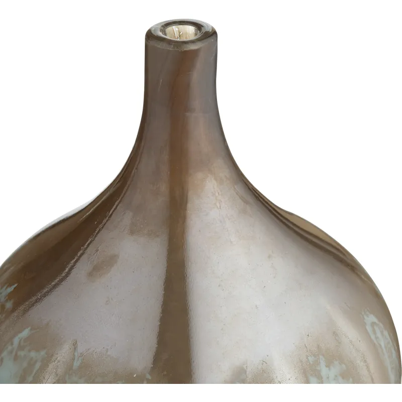 Alina Small Green Glass Vase