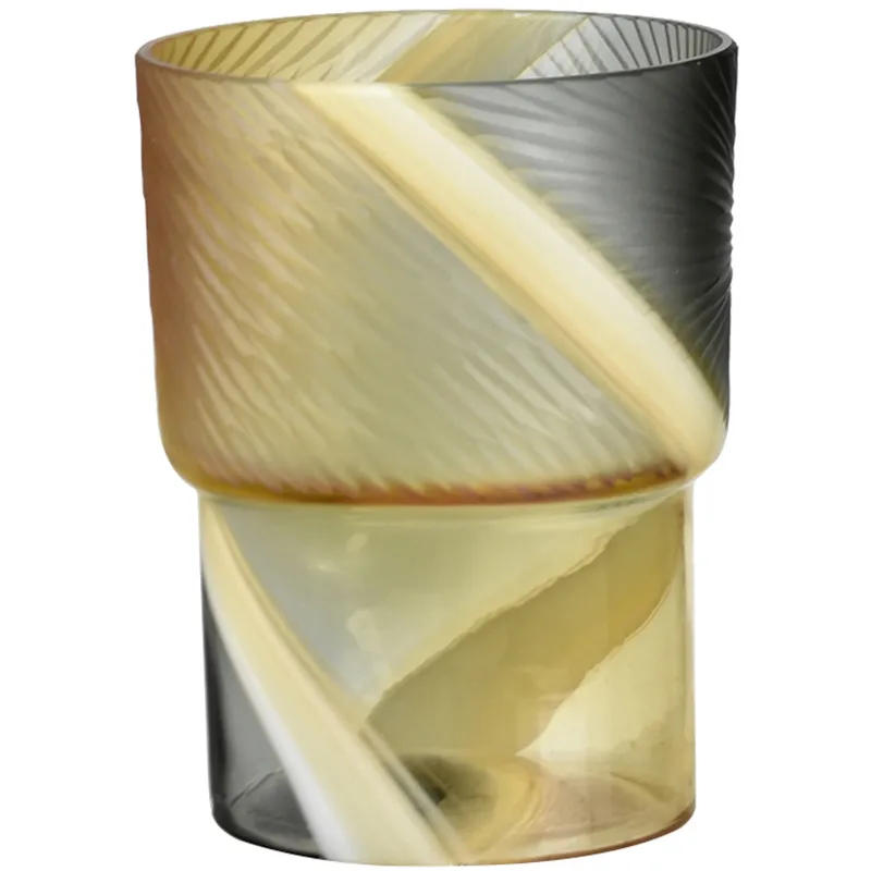 Stapleton Small Gold Glass Vase