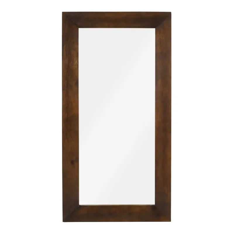 Atticus Rustic Wood Framed Full Length Mirror