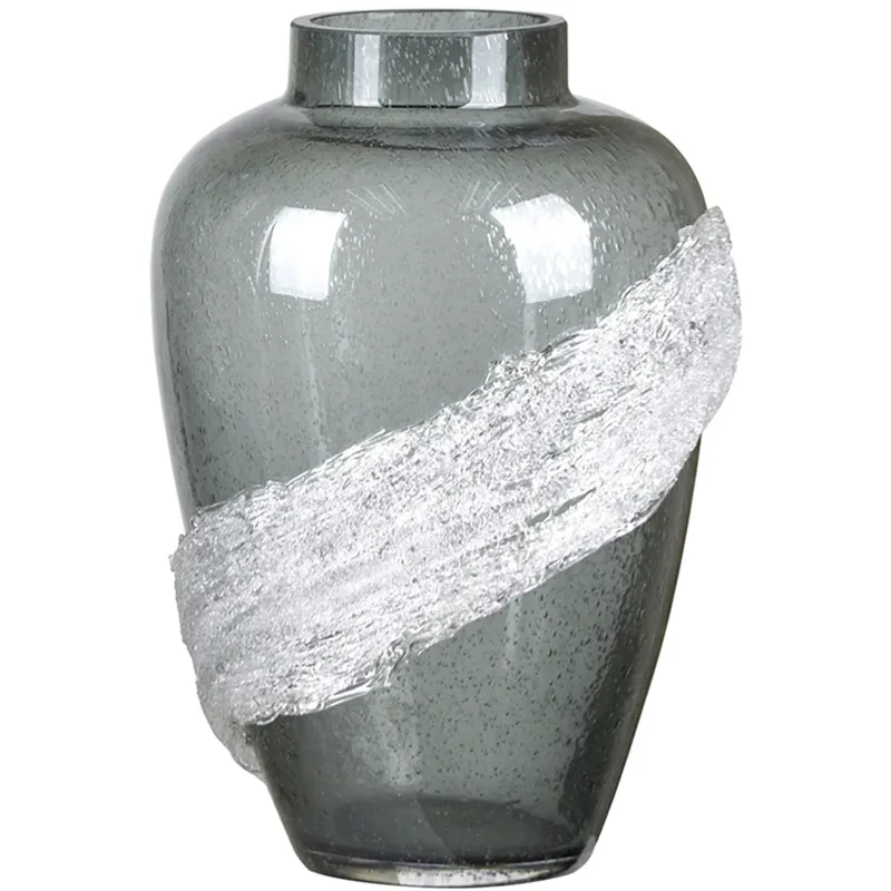 Angelo Medium Gray Decorative Vase