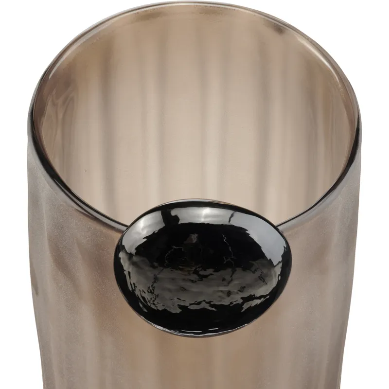 Farris Large Brown Glass Vase