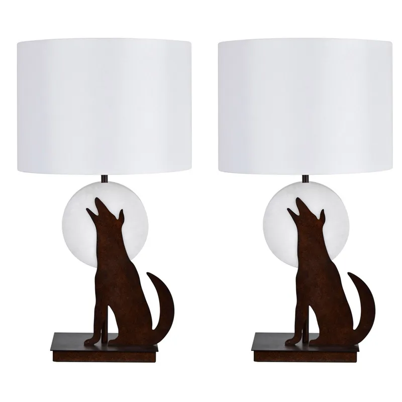 Set Of 2 Moondance Table Lamp