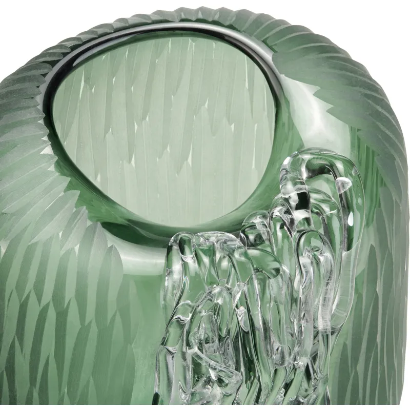 Glenmore Small Green Glass Vase