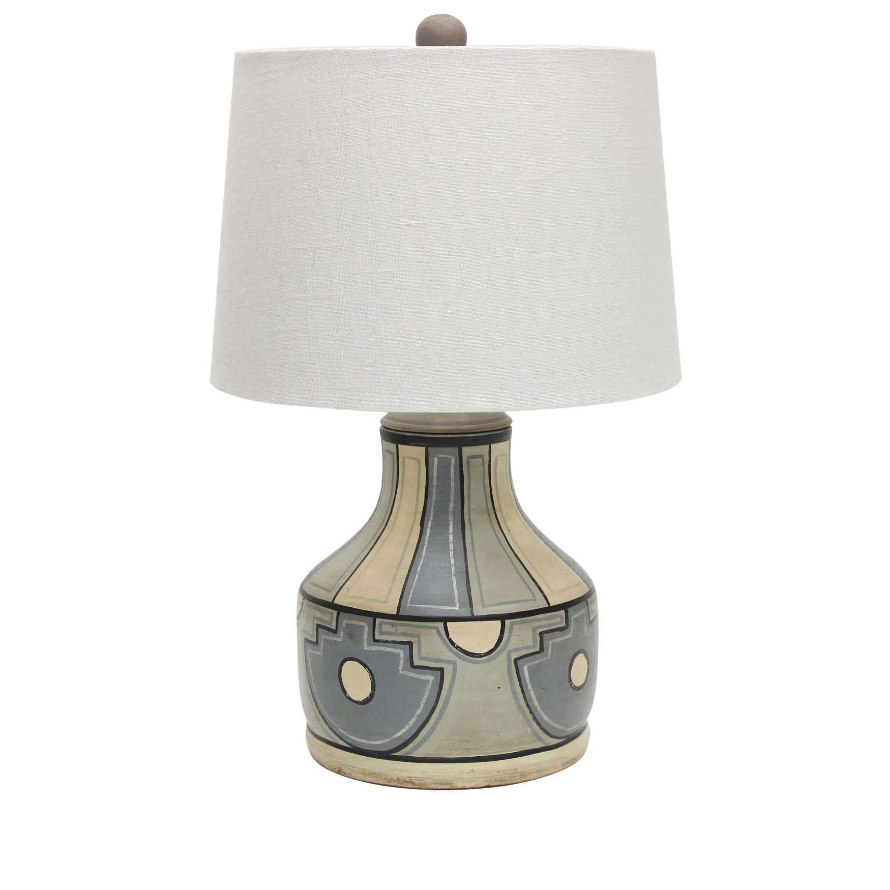 Fresno Hand Painted Table Lamp CVIDZA038 by Crestview Collection at