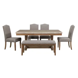 Vesper Marble Dining Table